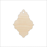 Gift Tag Wood Craft Shape - Laser Cut Baltic Birch Unfinished DIY Wood Art Supplies TAG36 - The Wood Shape Store