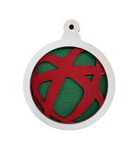 3D Laser Cut Ornament – Baltic Birch Wood Craft Supplies | DIY Wood Ornament Kit DS1 - The Wood Shape Store