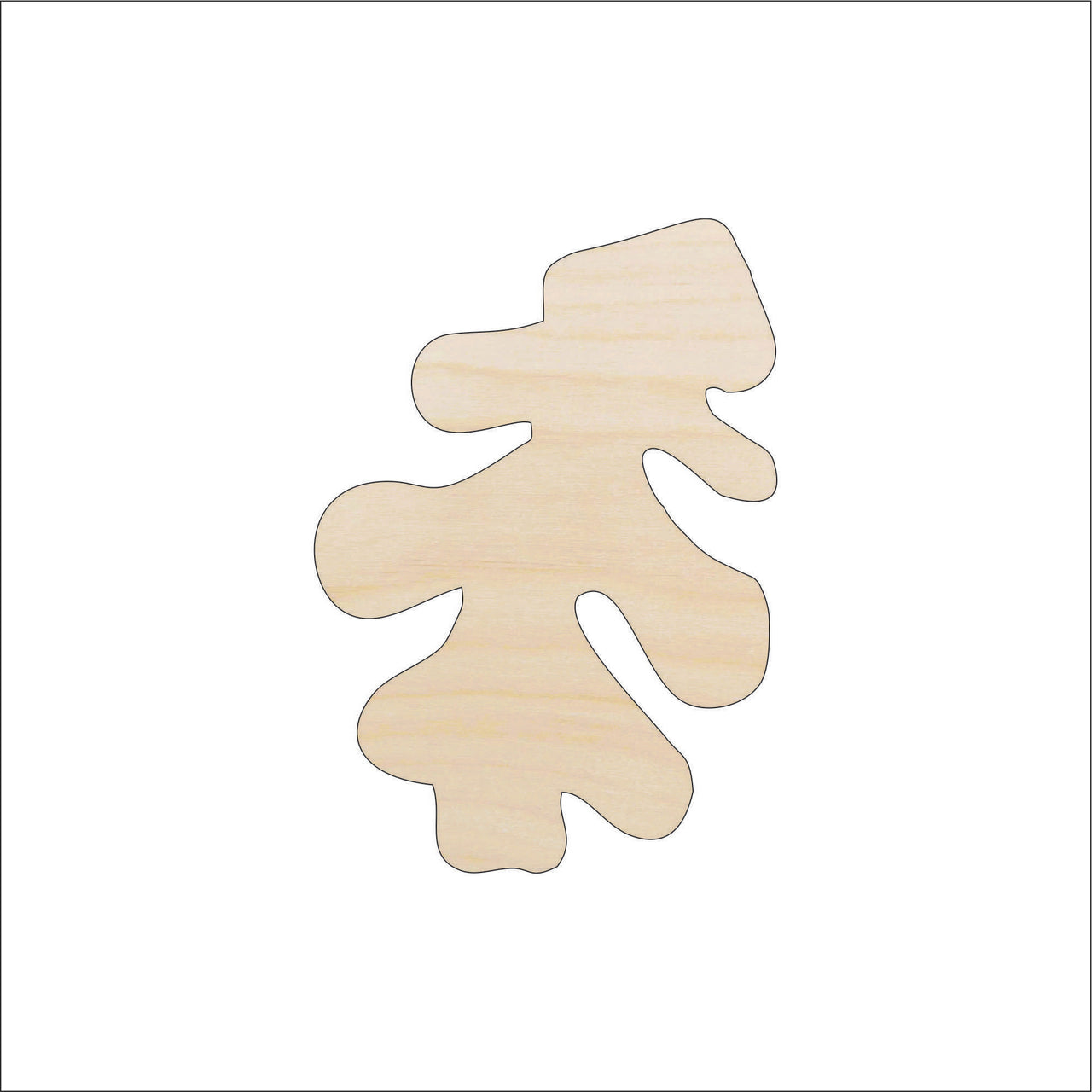 Tree Wood Craft Shape - Laser Cut Baltic Birch Unfinished DIY Wood Art Supplies XMS133 - The Wood Shape Store