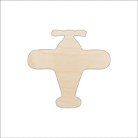 Airplane Wood Craft Shape - Laser Cut Baltic Birch Unfinished DIY Wood Art Supplies PLN9 - The Wood Shape Store