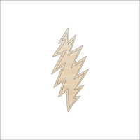 Lightning Wood Craft Shape - Laser Cut Baltic Birch Unfinished DIY Wood Art Supplies 3 - The Wood Shape Store