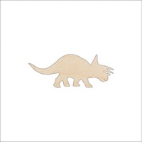 Dinosaur - Wood Craft Shape - Laser Cut Baltic Birch Unfinished DIY Wood Art Supplies DIN17 - The Wood Shape Store