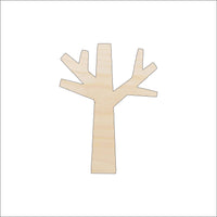 Tree Wood Craft Shape - Laser Cut Baltic Birch Unfinished DIY Wood Art Supplies TRE52 - The Wood Shape Store