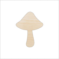 Mushroom Wood Craft Shape - Laser Cut Baltic Birch Unfinished DIY Wood Art Supplies TRE39 - The Wood Shape Store