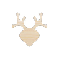 Deer Wood Craft Shape - Laser Cut Baltic Birch Unfinished DIY Wood Art Supplies DER16 - The Wood Shape Store