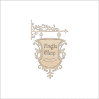 Magic Shop Wood Craft Shape - Laser Cut Baltic Birch Unfinished DIY Wood Art Supplies FAL27 - The Wood Shape Store