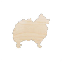 Dog Wood Craft Shape - Laser Cut Baltic Birch Unfinished DIY Wood Art Supplies DOG24 - The Wood Shape Store
