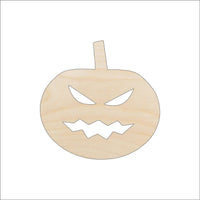 Pumpkin Wood Craft Shape – Laser Cut Baltic Birch Unfinished DIY Wood Art Supplies FAL23 - The Wood Shape Store