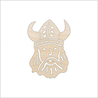 Viking Wood Craft Shape - Laser Cut Baltic Birch Unfinished DIY Wood Art Supplies PPL233 - The Wood Shape Store