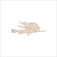 Witch Wood Craft Shape - Laser Cut Baltic Birch Unfinished DIY Wood Art Supplies FAL182 - The Wood Shape Store