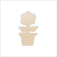 Flower Wood Craft Shape - Laser Cut Baltic Birch Unfinished DIY Wood Art Supplies FLR34 - The Wood Shape Store