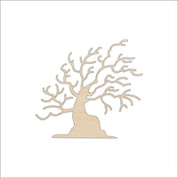 Tree Wood Craft Shape - Laser Cut Baltic Birch Unfinished DIY Wood Art Supplies TRE48 - The Wood Shape Store
