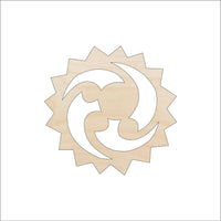 Design Wood Craft Shape - Laser Cut Baltic Birch Unfinished DIY Wood Art Supplies DSN25 - The Wood Shape Store