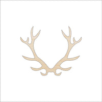Deer Wood Craft Shape - Laser Cut Baltic Birch Unfinished DIY Wood Art Supplies DER58 - The Wood Shape Store