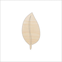 Leaf Wood Craft Shape - Laser Cut Baltic Birch Unfinished DIY Wood Art Supplies LEF14 - The Wood Shape Store