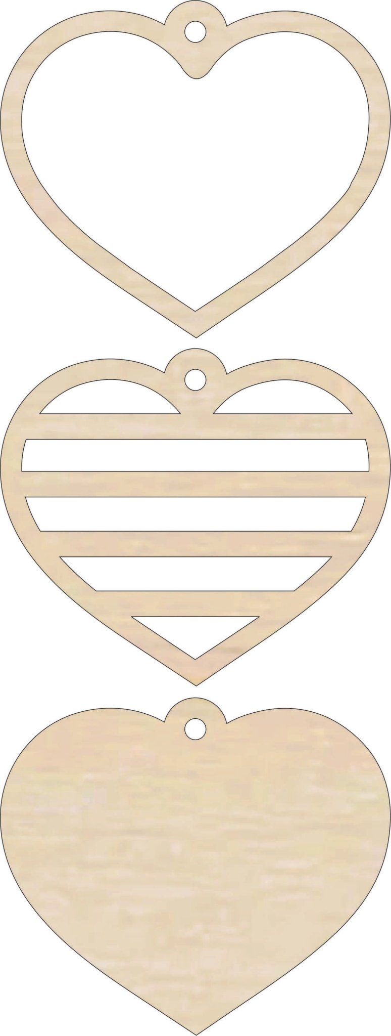 America 3D Laser Cut Ornament – Baltic Birch Wood Craft Supplies | DIY Wood Ornament Kit US5 - The Wood Shape Store