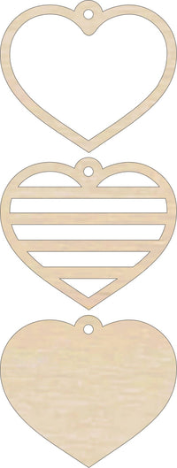 America 3D Laser Cut Ornament – Baltic Birch Wood Craft Supplies | DIY Wood Ornament Kit US5 - The Wood Shape Store