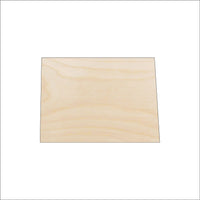 Wyoming Wood Craft Shape - Laser Cut Baltic Birch Unfinished DIY Wood Art Supplies STAT48 - The Wood Shape Store