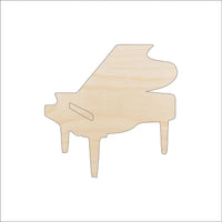 Piano Wood Craft Shape - Laser Cut Baltic Birch Unfinished DIY Wood Art Supplies MSC43 - The Wood Shape Store