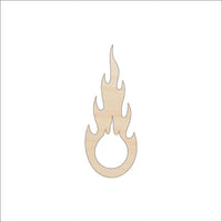 Campfire Wood Craft Shape - Laser Cut Baltic Birch Unfinished DIY Wood Art Supplies XTR82 - The Wood Shape Store
