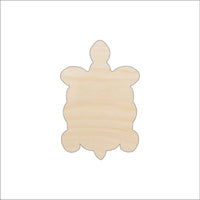 Sea Turtle Wood Craft Shape Laser Cut Out and Unfinished DIY Craft Supply REP75 - The Wood Shape Store