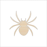 Spider Wood Craft Shape - Laser Cut Baltic Birch Unfinished DIY Wood Art Supplies BUG77 - The Wood Shape Store