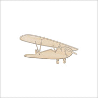 Airplane Wood Craft Shape - Laser Cut Baltic Birch Unfinished DIY Wood Art Supplies PLN13 - The Wood Shape Store
