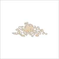 Pumpkin Wood Craft Shape - Laser Cut Baltic Birch Unfinished DIY Wood Art Supplies FAL160 - The Wood Shape Store
