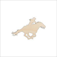 Horse Wood Craft Shape - Laser Cut Baltic Birch Unfinished DIY Wood Art Supplies HRS83 - The Wood Shape Store