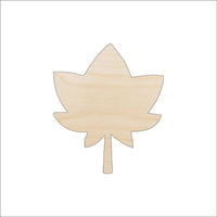 Leaf Wood Craft Shape - Laser Cut Baltic Birch Unfinished DIY Wood Art Supplies LEF7 - The Wood Shape Store