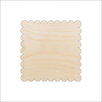 Plaque Wood Craft Shape - Laser Cut Baltic Birch Unfinished DIY Wood Art Supplies BSC44 - The Wood Shape Store
