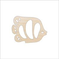 Fish Wood Craft Shape - Laser Cut Baltic Birch Unfinished DIY Wood Art Supplies FSH52 - The Wood Shape Store