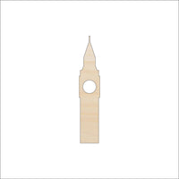 Tower Wood Craft Shape - Laser Cut Baltic Birch Unfinished DIY Wood Art Supplies BLD105 - The Wood Shape Store