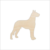 Dog Wood Craft Shape - Laser Cut Baltic Birch Unfinished DIY Wood Art Supplies DOG15 - The Wood Shape Store