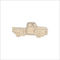 Truck Wood Craft Shape - Laser Cut Baltic Birch Unfinished DIY Wood Art Supplies CAR139 - The Wood Shape Store