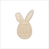 Easter Egg Wood Craft Shape - Laser Cut Baltic Birch Unfinished DIY Wood Art Supplies ESR35 - The Wood Shape Store