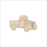Truck Wood Craft Shape - Laser Cut Baltic Birch Unfinished DIY Wood Art Supplies CAR126 - The Wood Shape Store