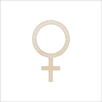 Woman Wood Craft Shape - Laser Cut Baltic Birch Unfinished DIY Wood Art Supplies SGN36 - The Wood Shape Store