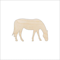 Horse Wood Craft Shape - Laser Cut Baltic Birch Unfinished DIY Wood Art Supplies HRS39 - The Wood Shape Store