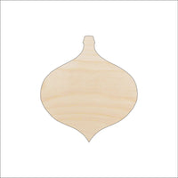 Ornament Wood Craft Shape - Laser Cut Baltic Birch Unfinished DIY Wood Art Supplies XMS75 - The Wood Shape Store
