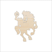 Headless Horseman Wood Craft Shape - Laser Cut Baltic Birch Unfinished Art Supplies FAL220 - The Wood Shape Store