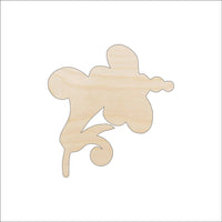 Flower Wood Craft Shape - Laser Cut Baltic Birch Unfinished DIY Wood Art Supplies FLR22 - The Wood Shape Store