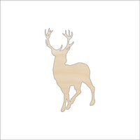 Deer Wood Craft Shape - Laser Cut Baltic Birch Unfinished DIY Wood Art Supplies DER10 - The Wood Shape Store