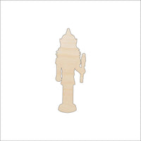 Nutcracker Wood Craft Shape - Laser Cut Baltic Birch Unfinished DIY Wood Art Supplies XMS191 - The Wood Shape Store