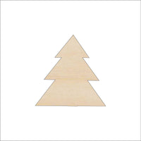 Pine Tree Wood Craft Shape Laser Cut Out Unfinished DIY Craft Supply TRE145 - The Wood Shape Store