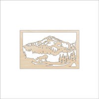 Horse Wood Craft Shape - Laser Cut Baltic Birch Unfinished DIY Wood Art Supplies HRS47 - The Wood Shape Store