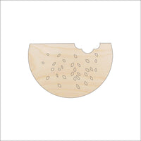Watermelon Wood Craft Shape - Laser Cut Baltic Birch Unfinished DIY Wood Art Supplies FOD192 - The Wood Shape Store