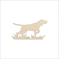 Dog Wood Craft Shape - Laser Cut Baltic Birch Unfinished DIY Wood Art Supplies DOG67 - The Wood Shape Store