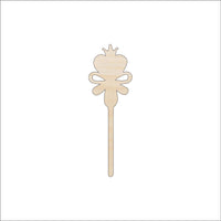 Magic Wand Wood Craft Shape - Laser Cut Baltic Birch Unfinished DIY Wood Art Supplies CLT53 - The Wood Shape Store