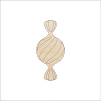 Candy Wood Craft Shape - Laser Cut Baltic Birch Unfinished DIY Wood Art Supplies FOD197 - The Wood Shape Store